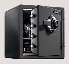 Sentrysafe SFW123DSB fireproof safe