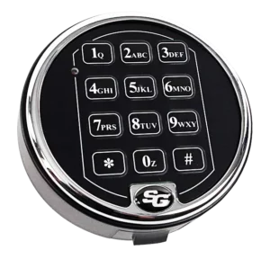 Digital keypad safe